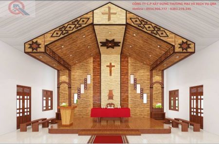 NỘI THẤT CUNG THÁNH PLEIWAU